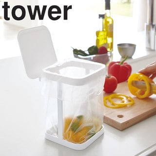 tower 蓋付きポリ袋エコホルダー