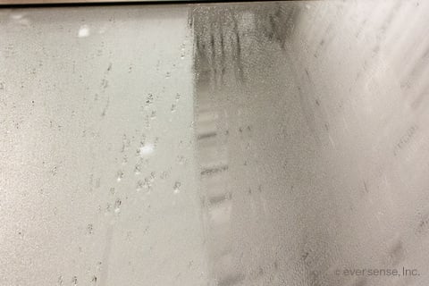 曇り止めリキッドを塗る前と塗った後