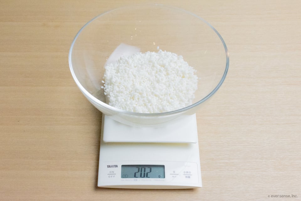 米1合って何グラム？ご飯を炊いたときの重さは？ コジカジ