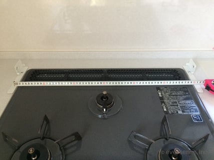 排気口カバー 計測