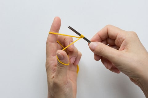 棒針 編み方 編み物 作り目