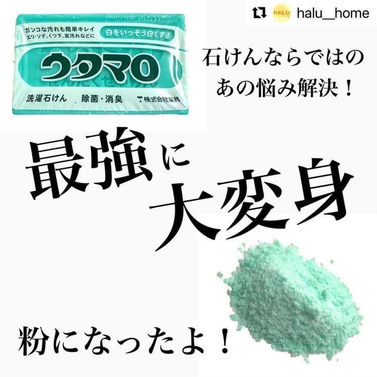ウタマロ石けんが粉末に 画期的な活用法とは コジカジ