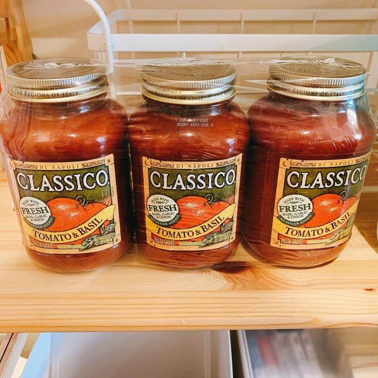 コストコhaul 使い勝手バツグンの クラシコ トマト バジル コジカジ